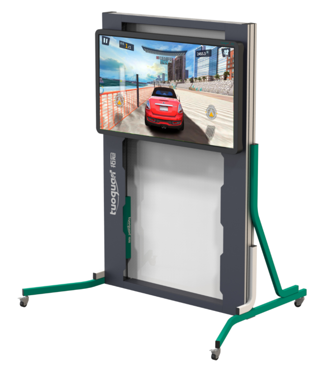 Reaction time situational interactive rehabilitation system-