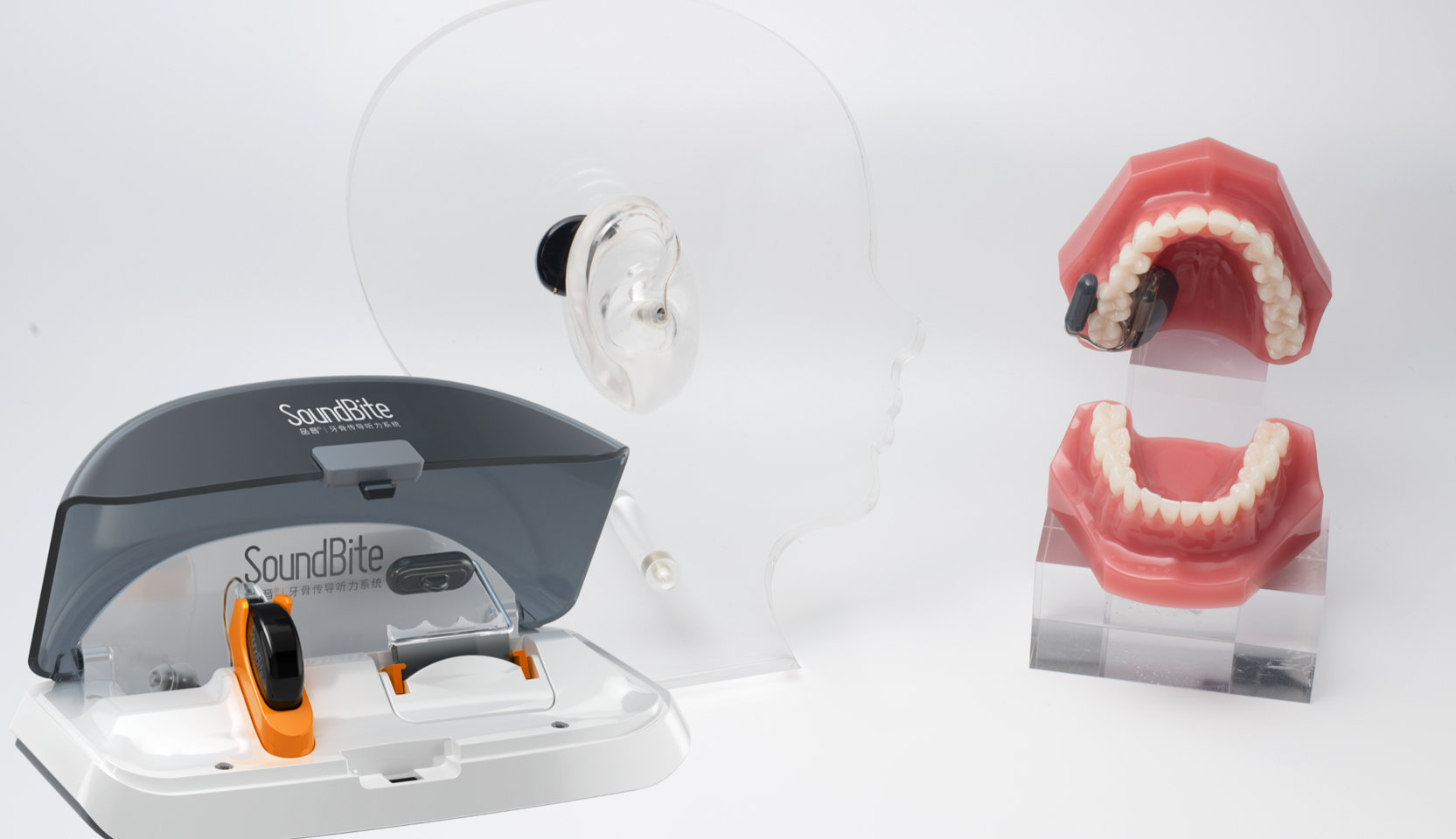 品音&reg;SoundBite&reg;牙骨傳導(dǎo)聽力系統(tǒng)