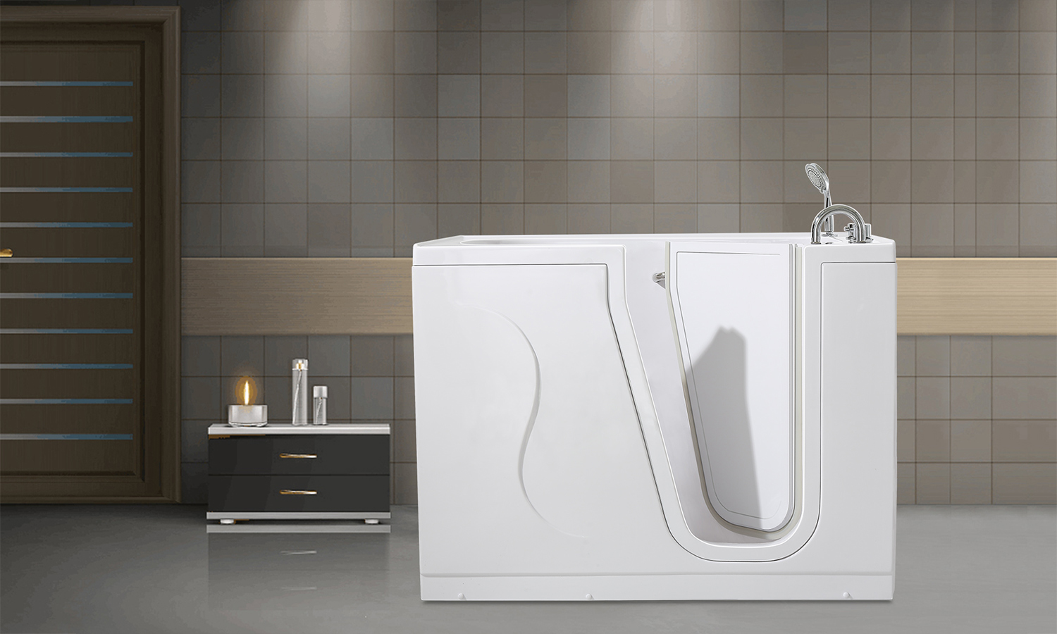 步入式開(kāi)門(mén)浴缸NB3570