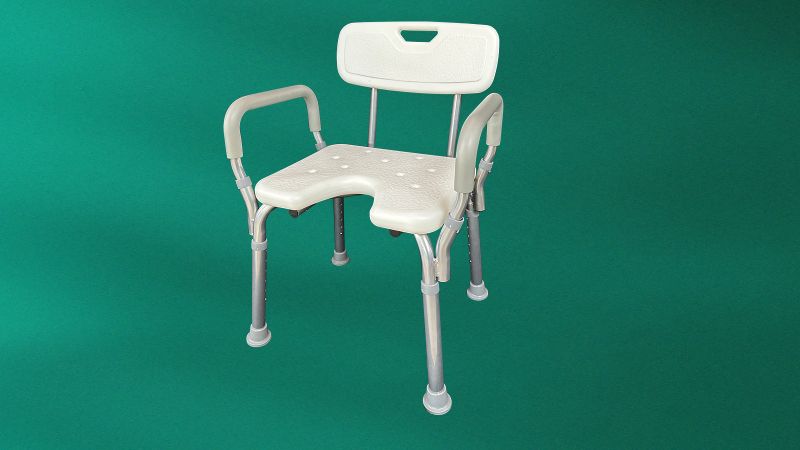 Shower chair U-shaped sitting board-