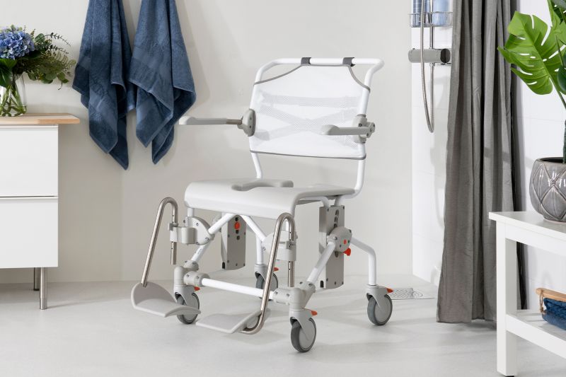 Etac Swift Mobil-2 移動式浴廁多功能椅 高度可調(diào)型-