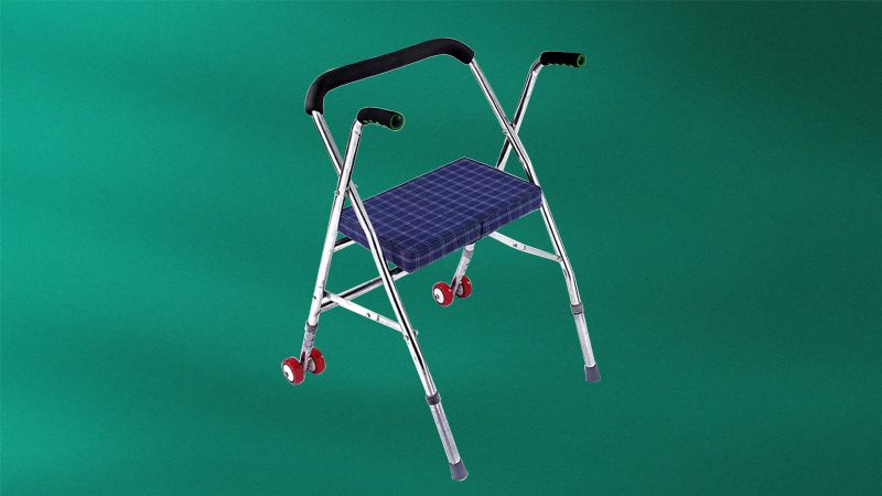 Folding walker-