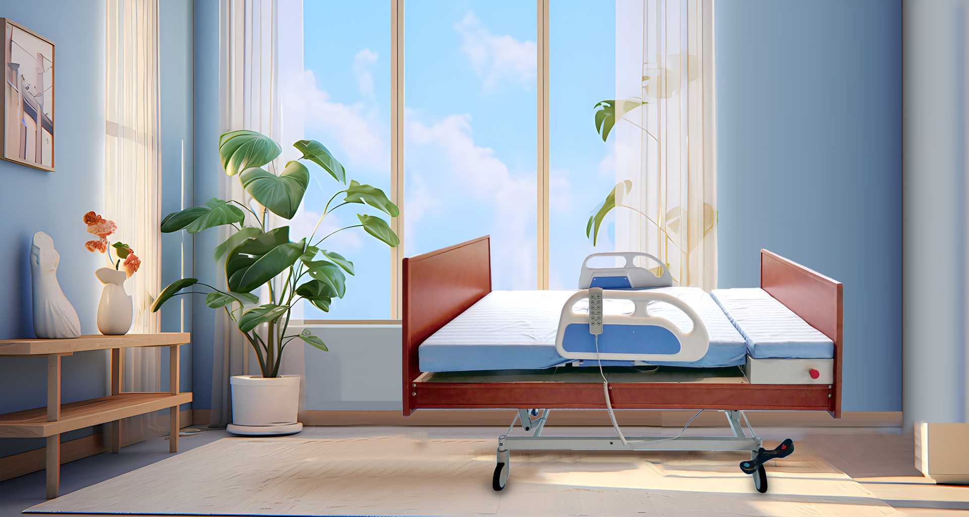 電動護(hù)理床