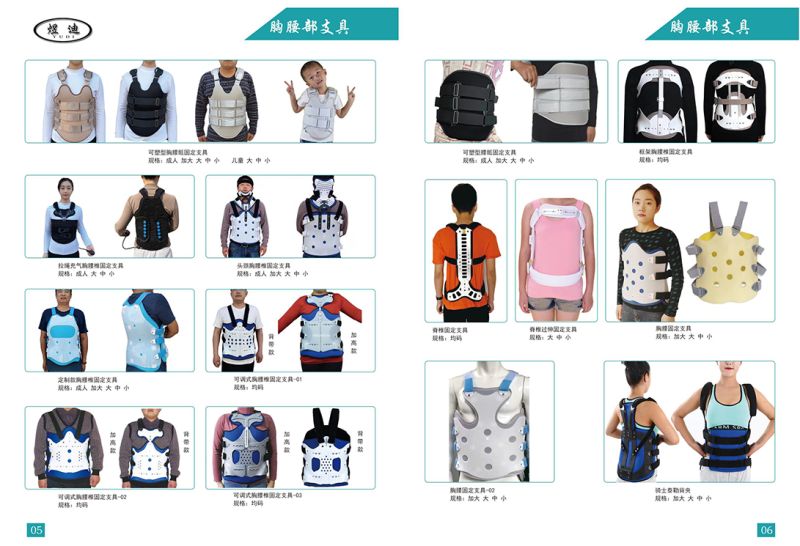 Thoracolumbar braces-