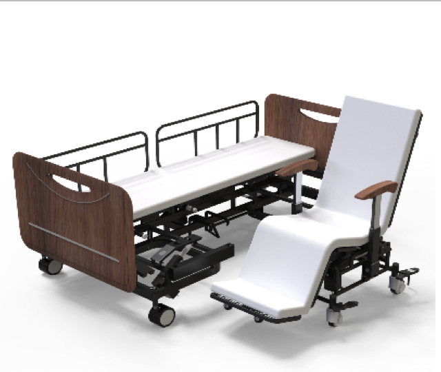 半自動一體化床椅