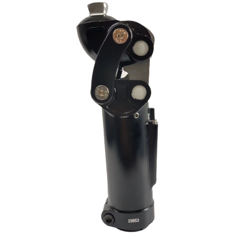 Four bar pneumatic knee joint-