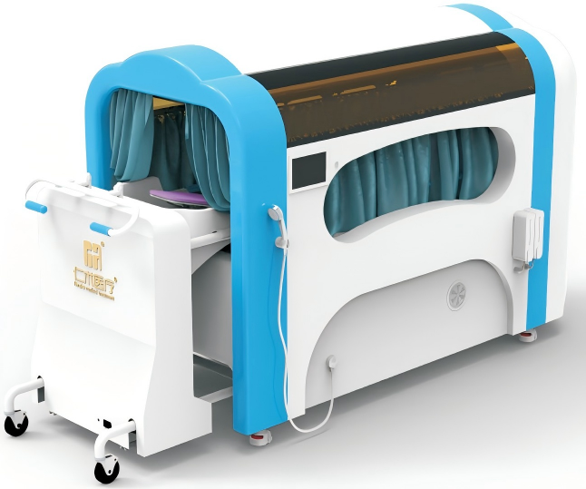 Barrier-free automatic bath machine-