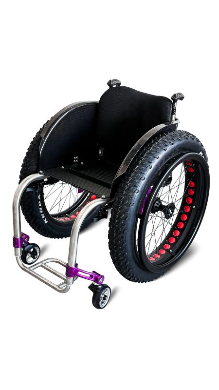 Titanium alloy sports wheelchair-
