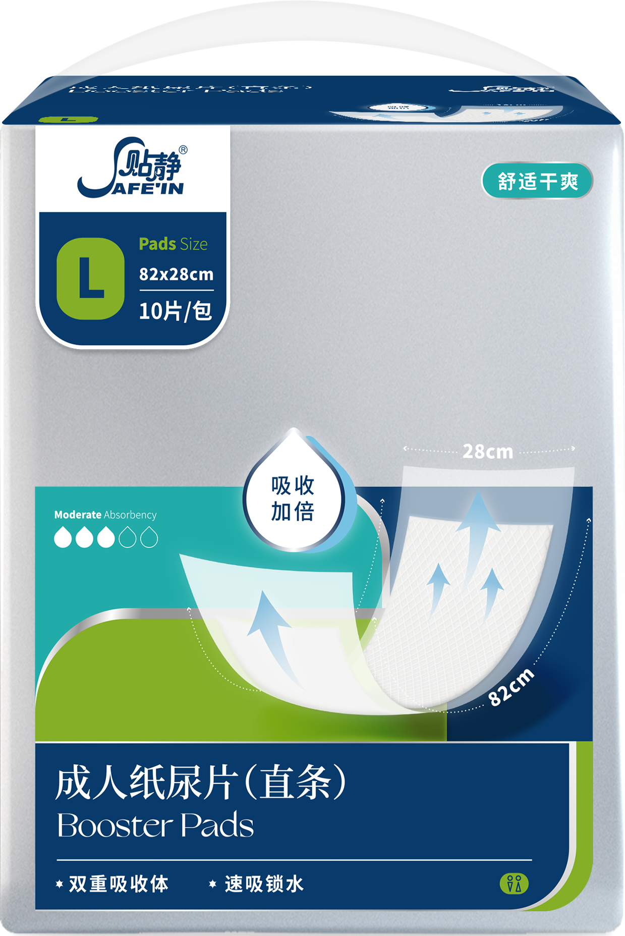 貼靜舒爽系列成人尿片